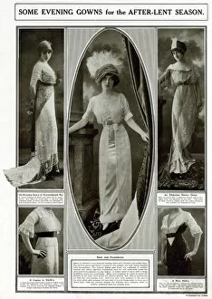 Images Dated 18th November 2016: Evening gowns 1912