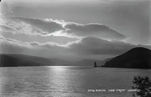 Powys Prints: Evening at Lake Vyrnwy