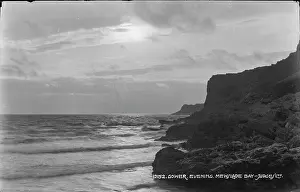 Swansea Prints: Evening at Mewslade Bay