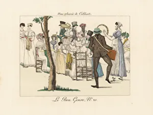 Royalist Gallery: Evening party at Coblentz