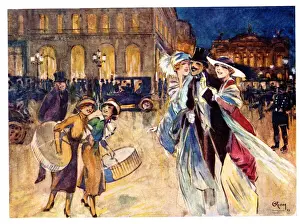 Paix Prints: Evening, Rue de la Paix, Paris, France