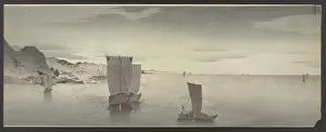 Evening sailboats