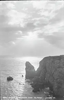 Tenby Prints: Evening at St. Govans Head