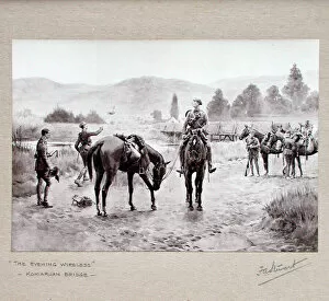 Horseback Collection: The Evening Wireless - Komarjan Bridge, WW1