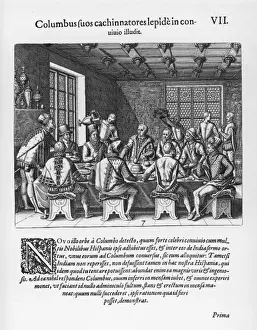 Challenged Prints: Events / America / Columbus