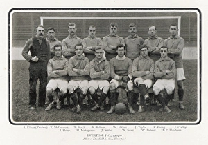 Football Collection: EVERTON TEAM 1905-6