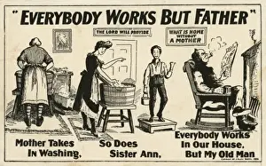 Lazy Prints: Everybody works but Father - Unemployment