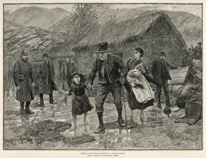 Grandfather Gallery: Eviction in County Kerry, Ireland