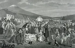 The eviction: a scene from life in Ireland