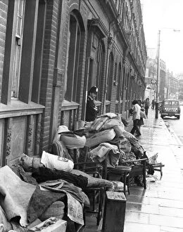 Junk Collection: Eviction of squatters, Harrow Road, London