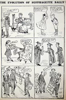 Images Dated 5th November 2013: Evolution of Suffragette Sally