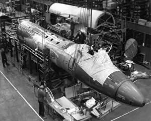 Rebuild Prints: Ex-RAF English Electric Canberras being rebuilt for export