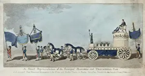 An exact representation of the principal banners and triumph