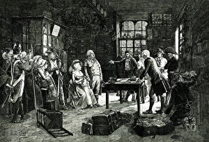 Salon Collection: Examination of Louis XVI, arrested at Varennes, France