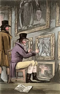 Examining Collection: EXAMINING A PICTURE 1821