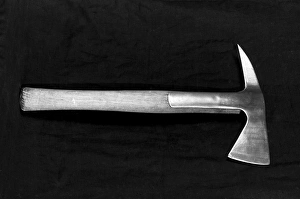 Images Dated 11th October 2011: An example of a firefighters axe