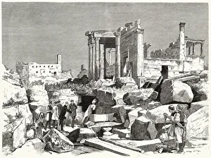 Presence Prints: Excavations on the Acropolis viewed by George I of Greece