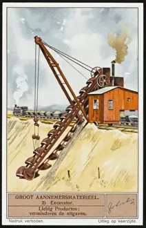 Excavator at Work