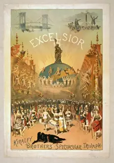 Kiralfy Prints: Excelsior Kiralfy Brothers spectacular triumph