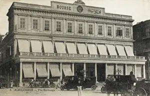 Colonade Prints: The Exchange (Bourse) at Alexandria, Egypt