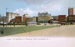Rhode Prints: Exchange Place, Providence, Rhode Island, USA