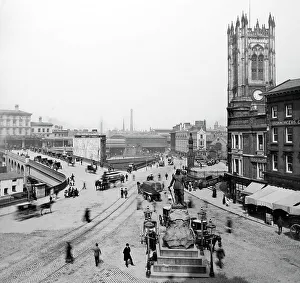 Exchange Street, Manchester, Victorian period