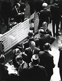 Images Dated 10th March 2020: EXCHANGE TRADERS 1960S