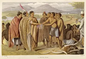 EXCHANGING GOODS AT FAIR