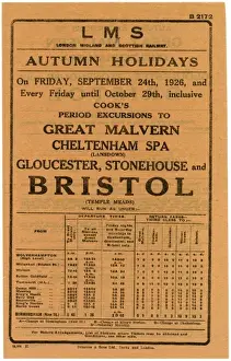 Excursions Prints: Excursion to Bristol