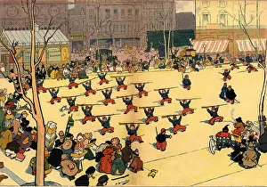 Edouard Collection: The Exercise At Boulevard Richard-Lenoir