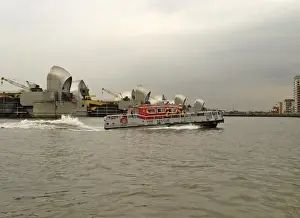 Exercise Tideway at the Thames Barrier, Woolwich