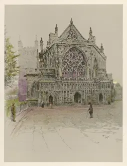Exeter Cathedral 1924