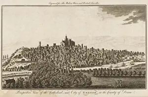 Cookes Prints: EXETER / COOKEs 1779