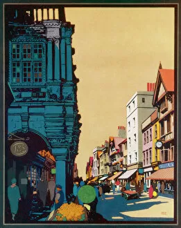 Graphic Collection: Exeter High Street / 1926