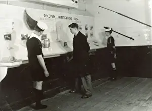 Exhibition on board RSS Discovery