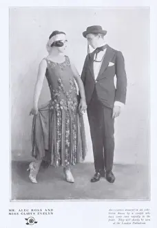 The exhibition dancers Alec Ross and Gladys Evelyn, London