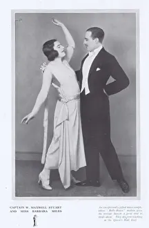 Maxwell Prints: The exhibition dancers Captain W. Maxwell Stuart and Barbara