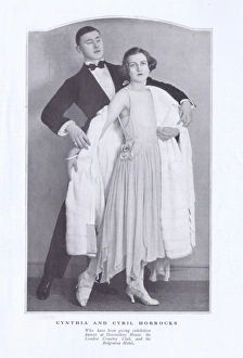 Images Dated 7th May 2016: The exhibition dancers Cynthia and Cyril Horrocks, London, 1