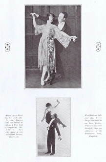 Hazel Collection: Exhibition dancers: Gordon and Davico and de Suly and Phelp