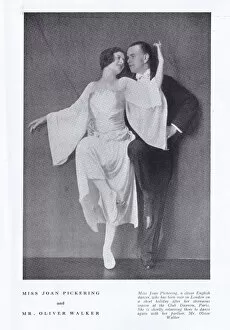 Daunou Gallery: Exhibition dancers Joan Pickering and Oliver Walker