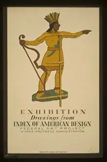 Index Prints: Exhibition - drawings from Index of American Design Federal