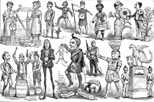 Images Dated 15th February 2005: Exhibition of Guys at the Alexandra Palace, November 1881