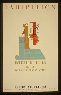Exhibition Interior design by the interior design staff, Fed