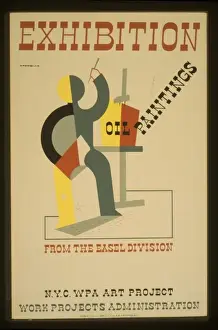 Projects Prints: Exhibition Oil paintings from the easel division : NYC. WPA