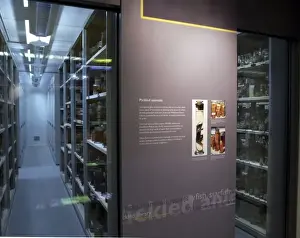 Darwin Centre Prints: Exhibition panel on display in the Darwin Centre