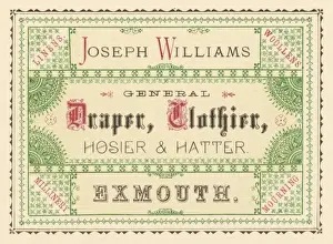 Draper Prints: Exmouth Drapers Card