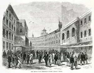 Acts Gallery: Exodus from Whitecross Street debtors prison 1870