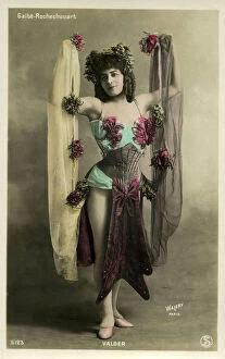 Corset Collection: Exotic dancer from the Gaite-Rochechouart Nightclub - Paris