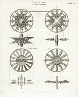 Flint Collection: Expanding riggers invented by A. Flint and Mr. Farey