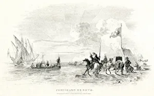 Images Dated 14th December 2018: Expedition of Hernando De Soto
